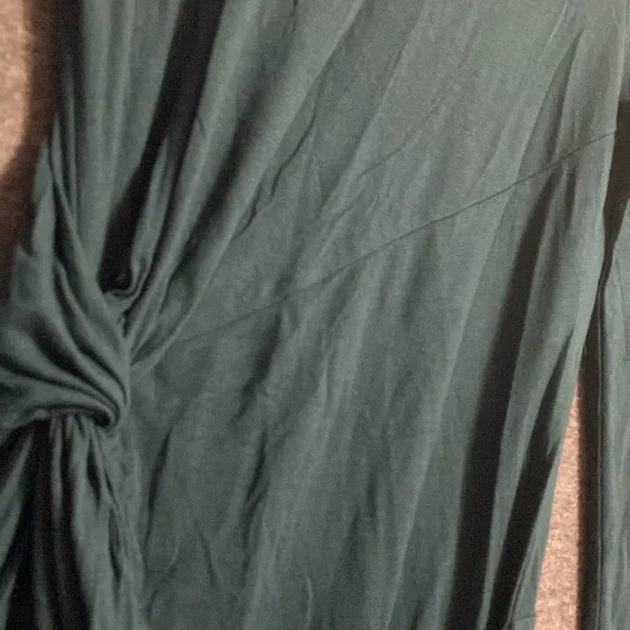 🎄ZARA GREEN KNOTTED CASUAL DRESS🎄 - Picture 5 of 7